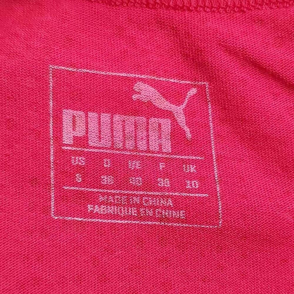 Puma SMALL Pink Active Tank Top - Picture 4 of 9